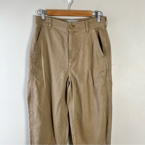 Everlane THE CHINO IN BUTTERSOFT 100% Tencel In Khaki Size 2 Pant Tapered Leg - Picture 8 of 15